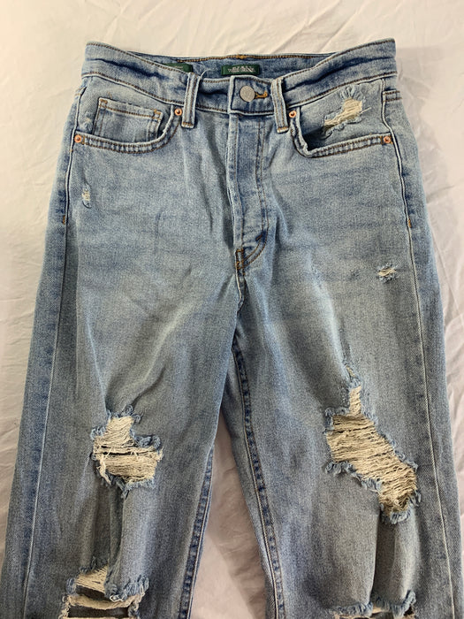 wild fable, Jeans, Wild Fable Distressed Highest Rise Straight Leg Jeans  Sz 628