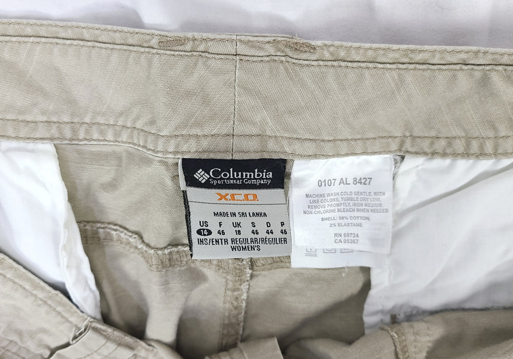 Columbia khaki womens pants Size 14 — Family Tree Resale 1