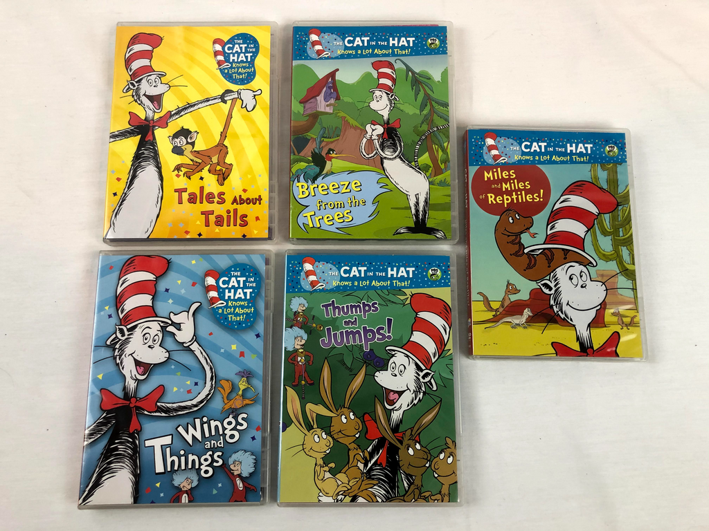 Kids Dr Seuss DVD Movies Bundle (5) — Family Tree Resale 1