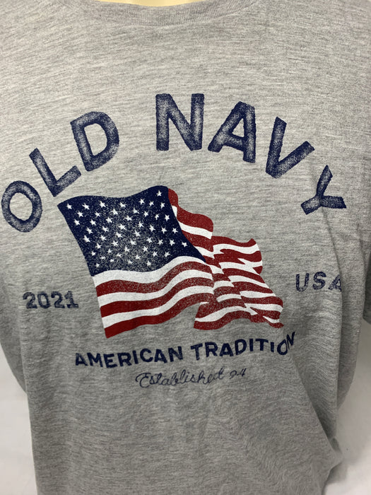 Old Navy American Flag Shirt Size XL — Family Tree Resale 1