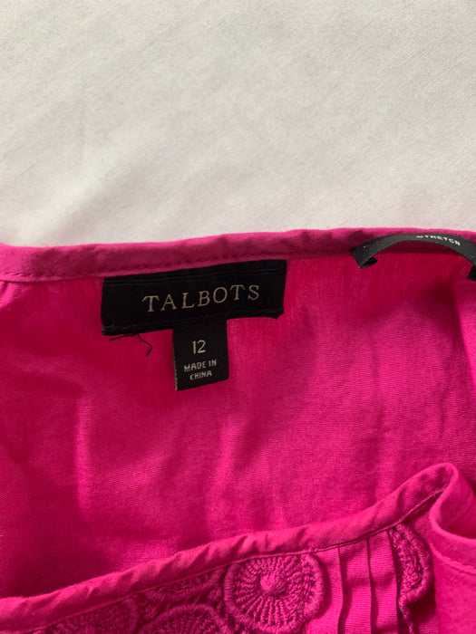 Talbots Womens Shirt size 12