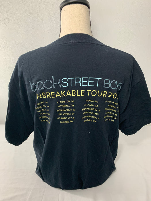 Anvil Backstreet Boys 2008 Tour Shirt Size Large