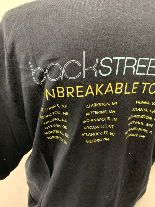 Anvil Backstreet Boys 2008 Tour Shirt Size Large