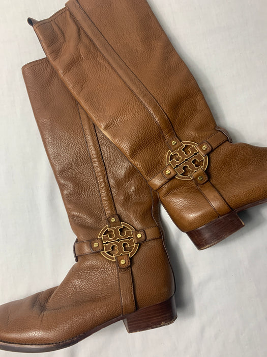 Leather Boots Size 10