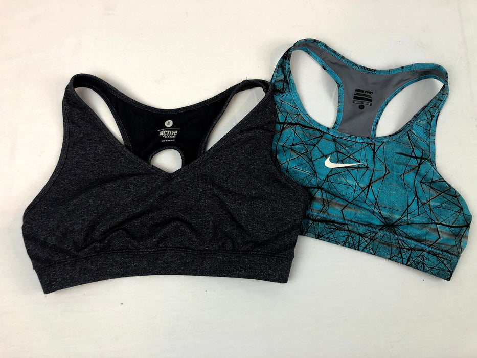 Nike sports bra size M  Sports bra sizing, Nike sports bra, Sports bra