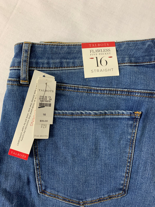 NWT Talbots Jeans Size 16 — Family Tree Resale 1