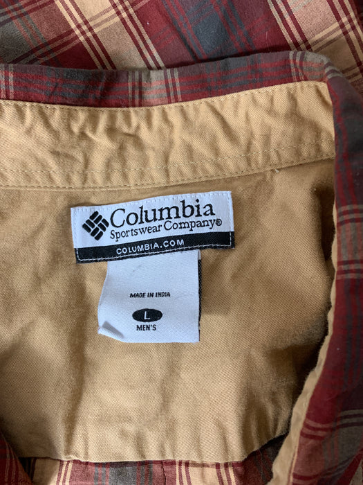 Columbia Sportswear Plaid Shirt Size Large