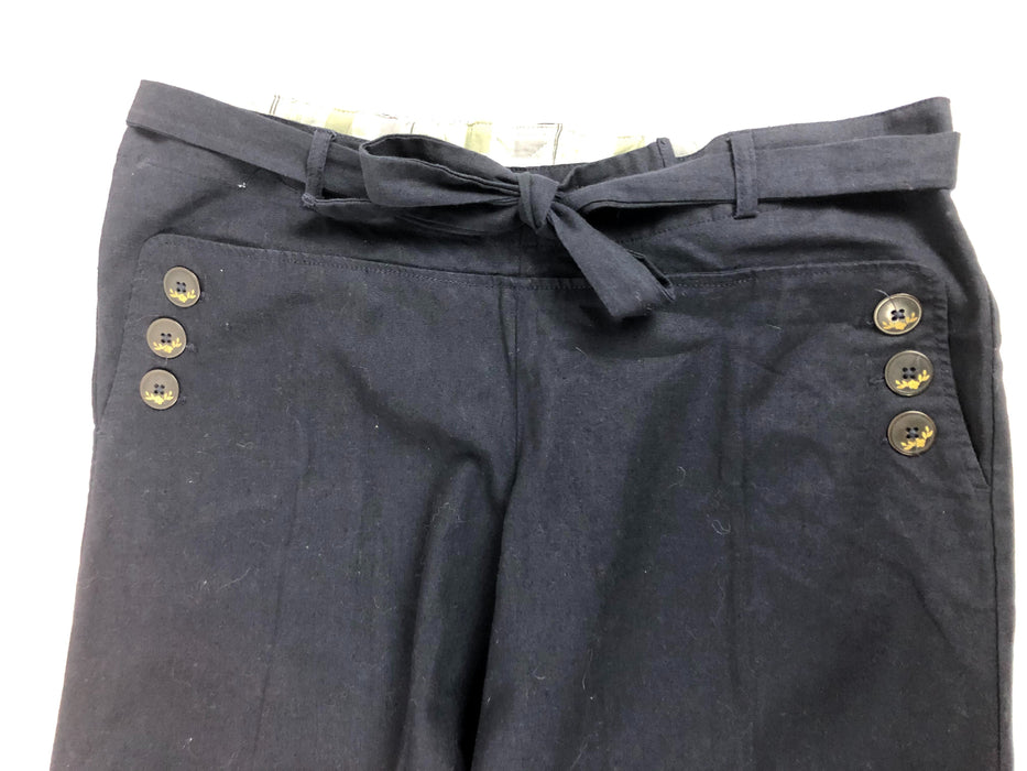 Zinc Linen / Cotton Culotte Pants Size 11