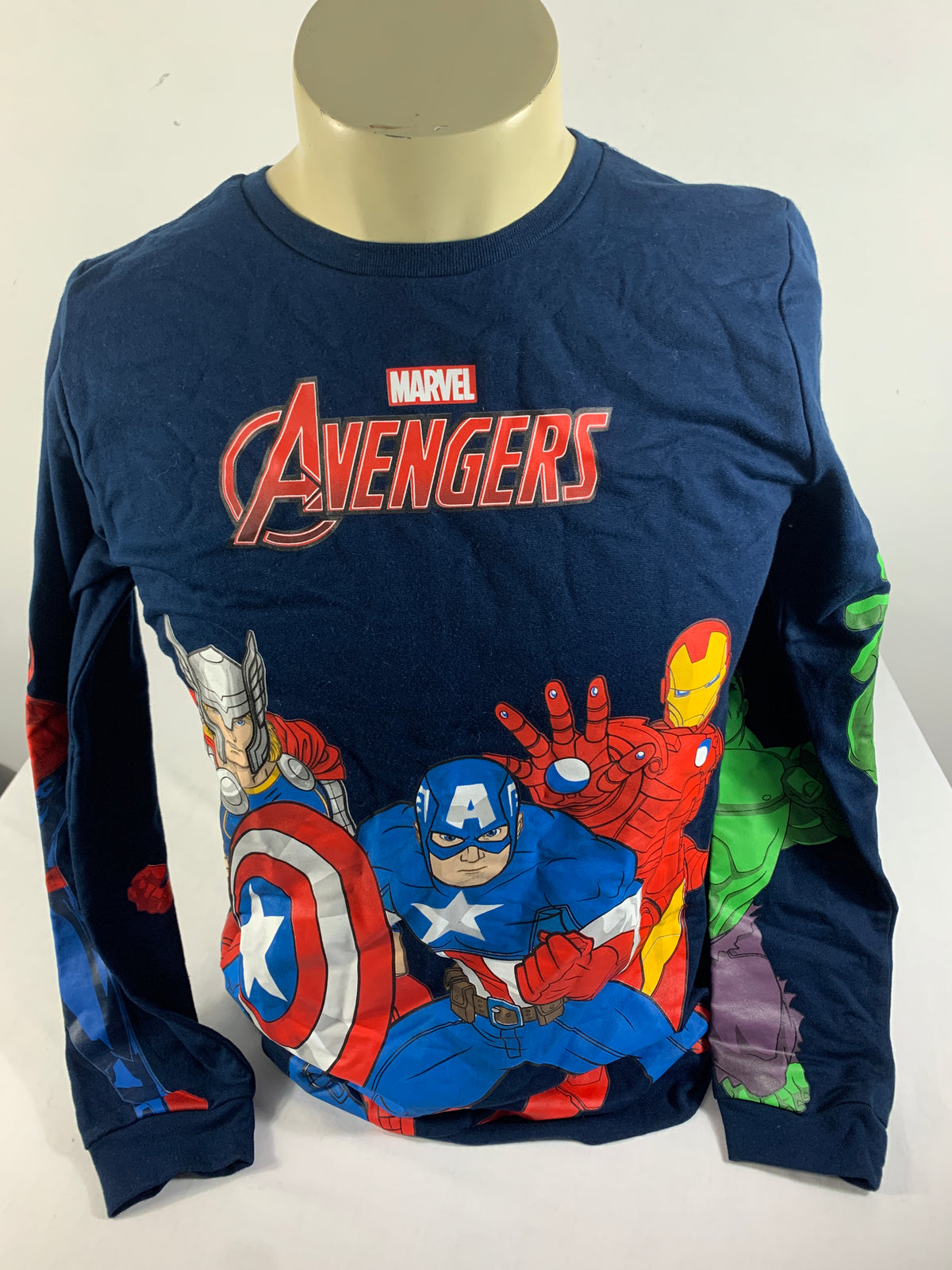 Tree Size Shirt The — Marvel NWT Avengers Resale Family Youth 13/14 1
