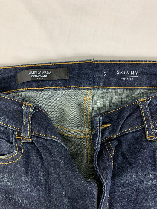 Simply Vera Wang Petite Jeans - Gem