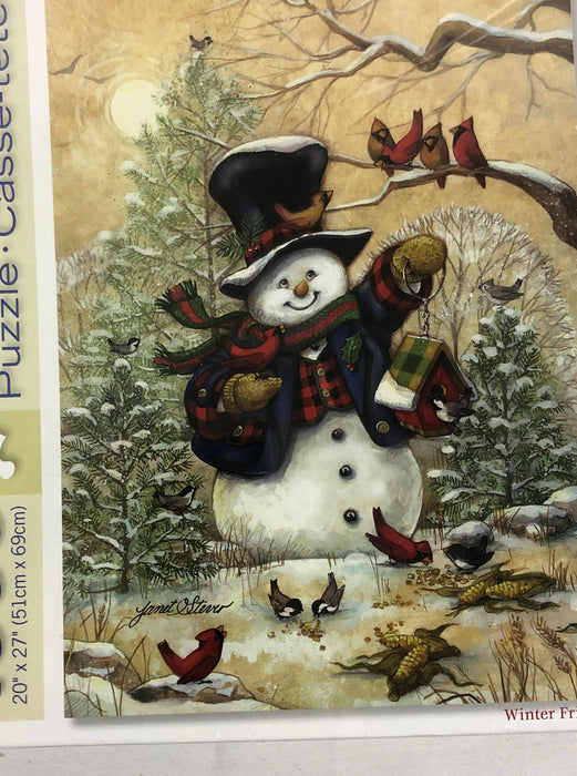 New 1000 Piece Bits and Pieces Snowman Puzzle