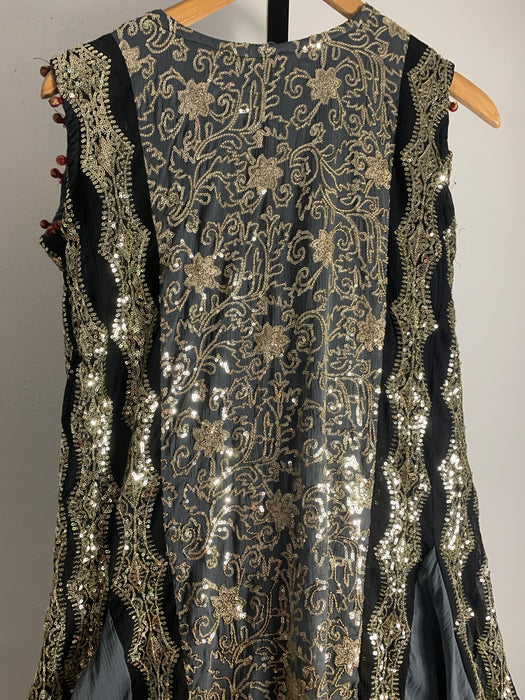 Great Beaded Detail Indian Dress Size Medium
