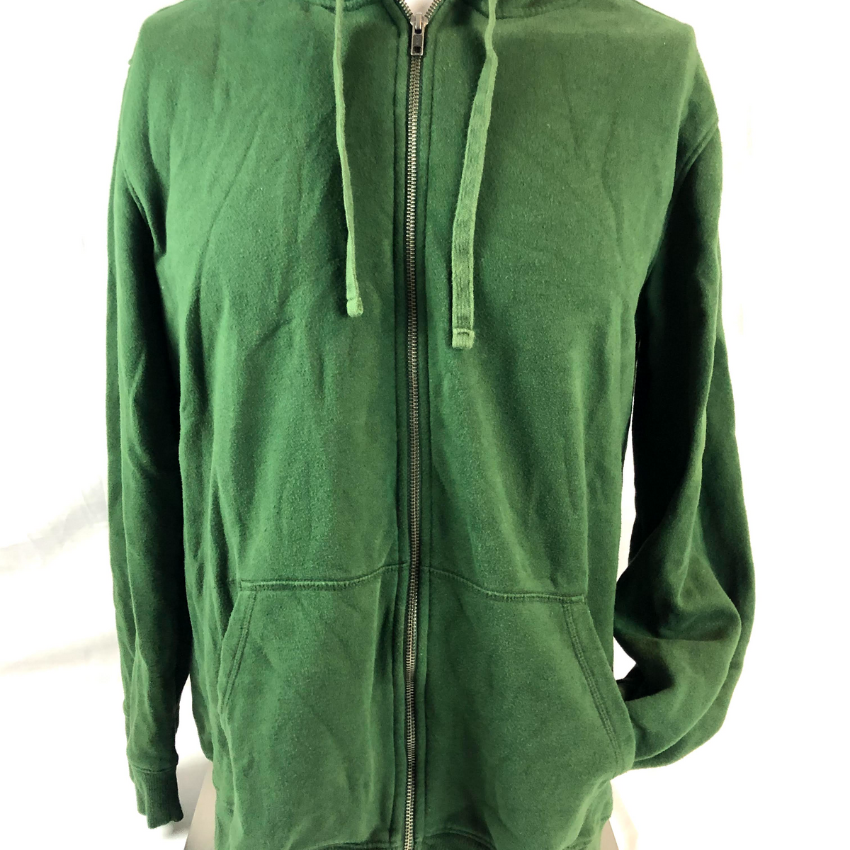 Winchester Mens Size L Green Fleece Full Zip-Up Sweatshirt L/s – Parsimony  Shoppes