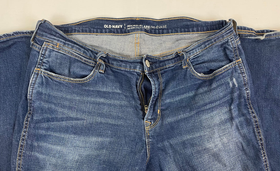 Old Navy micro flare women’s jeans